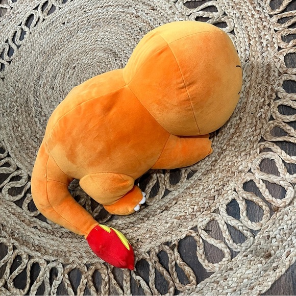 Pokemon Charmander Plush, 18-Inch Plush Toy - Adorable Sleeping Charmander - Picture 2 of 7